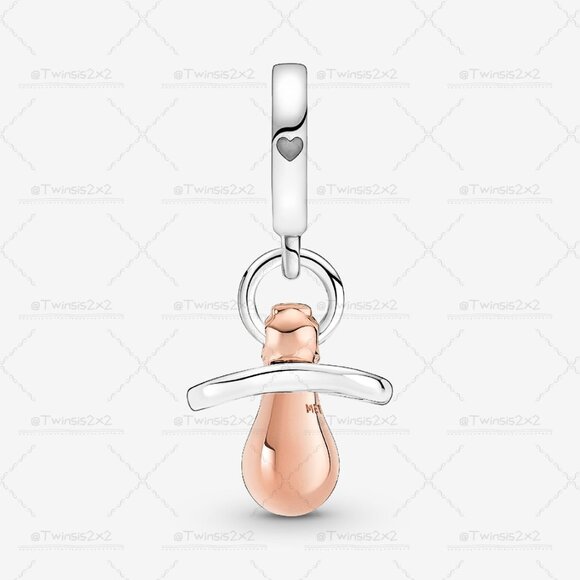 Pandora Baby Pacifier Dangle Charm - Picture 2 of 6